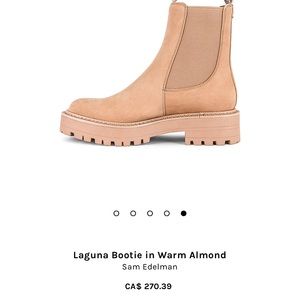 Waterproof Sam Edelman Laguna boots in warm almond *sz 7.5* Only tried on NWT